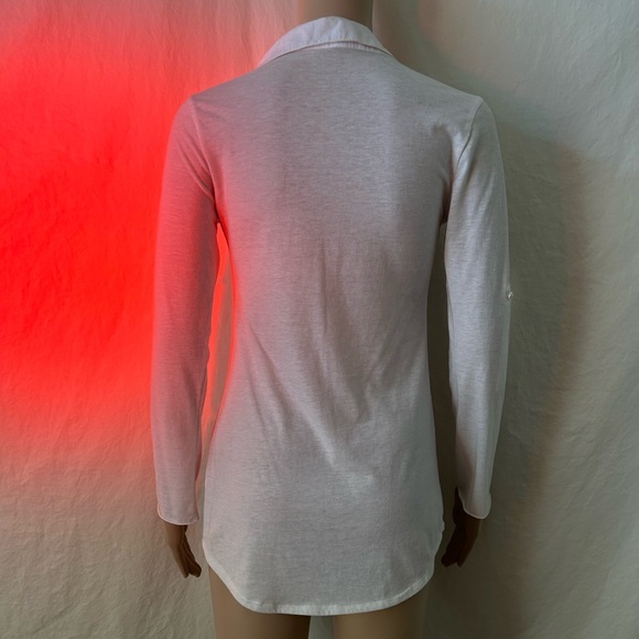 LOVE TREE White Collard Shirt - Picture 4 of 4